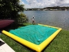 Boom Swim laid out on land ready to throw in water